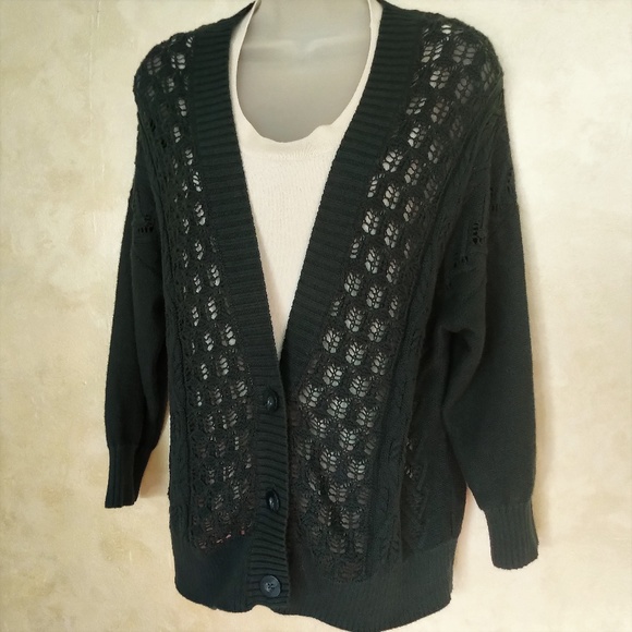 Northcrest Sweaters - Hunter Green Cardigan by NorthCrest EUC L/XL